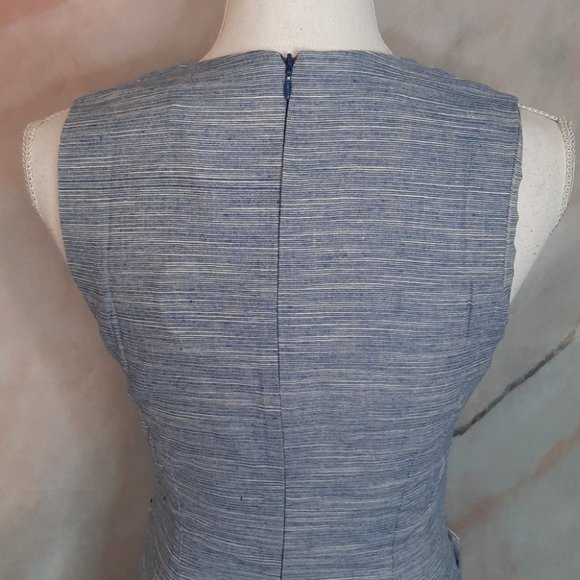 LINE & DOT Riel Self Tie Woven Mini Shift Dress - Picture 5 of 8